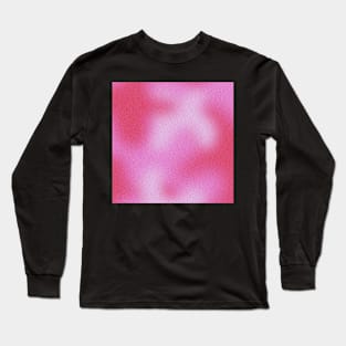 pink gradient aura grainy pattern Long Sleeve T-Shirt